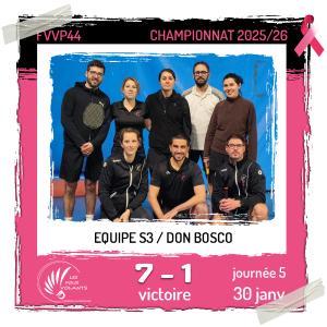 Rencontre J5 de la S3 : Vigneux contre Don Bosco (victoire)